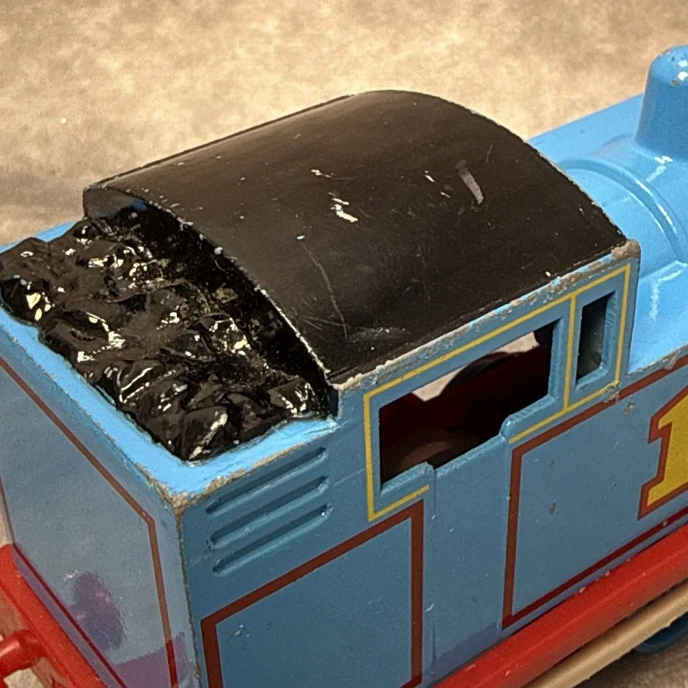 ERTL Britt Allcroft 1985 Thomas The Tank Engine Pull Back 7.5